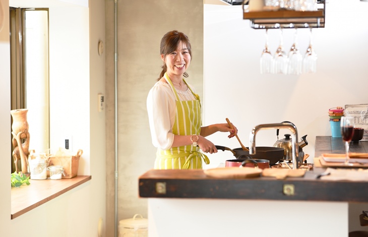 趣味の料理をふるまう！ホームパーティーが出来る住まい